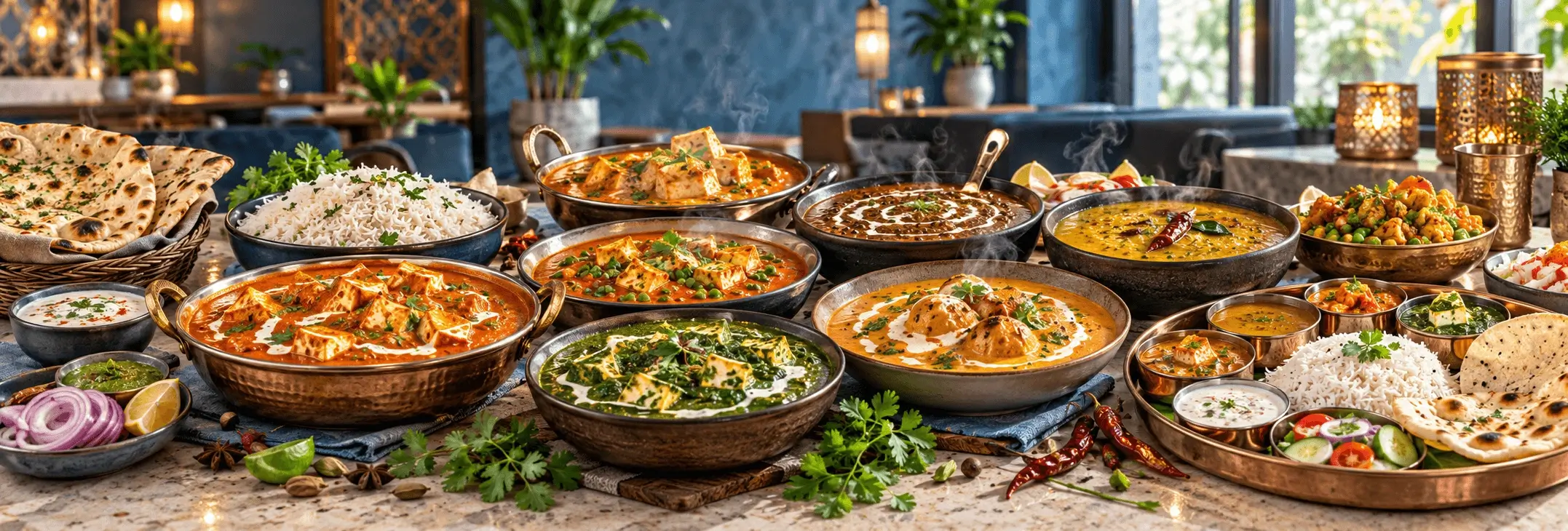 A Perfect Spread of Vegetarian Delights